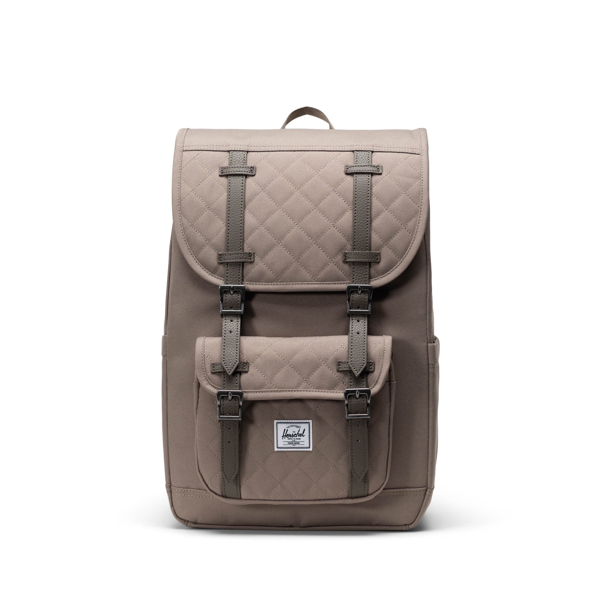 Vizon Kapitone Herschel Little America Orta Boy Su İtici Kumaş Sırt Çantası, 16" Laptop Uyumlu, 21 L
